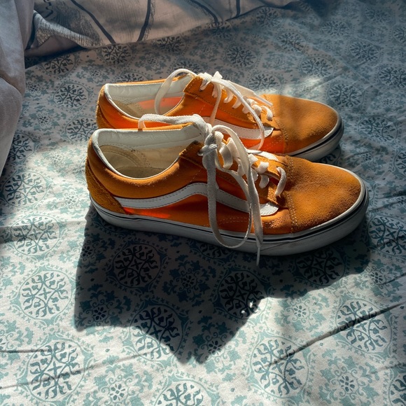 Vans old school orange , Women’s 7.5 - Picture 2 of 5